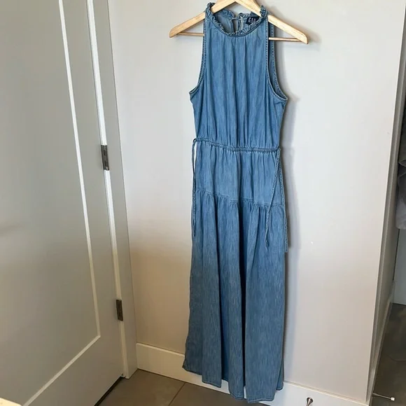 light blue satin maxi dress Maxi Dress Blue Long Dress Lauren Ruffle Trim Satin Maxi Dress Size 12